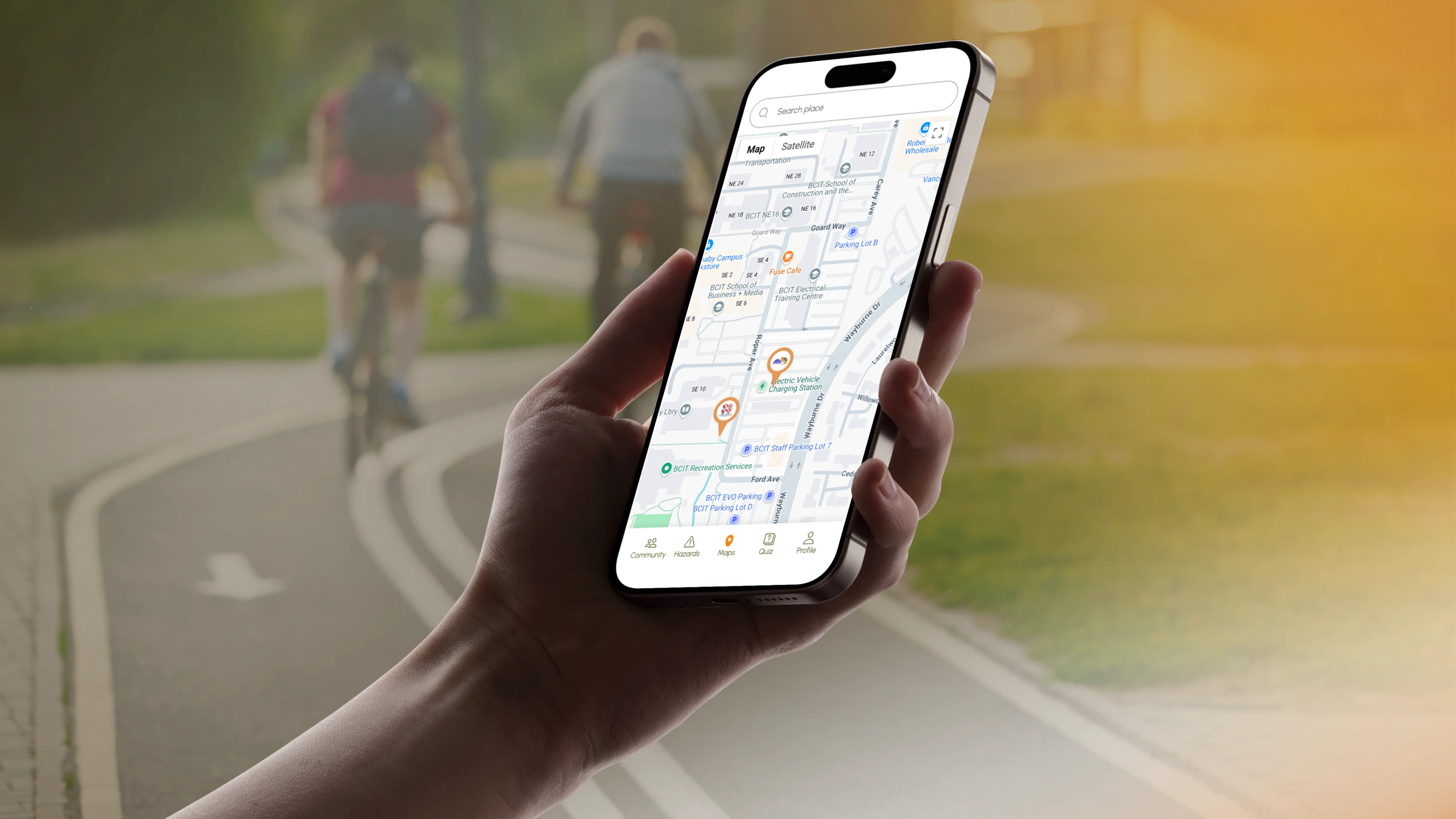 SafeCycle: a pedestrian safety app